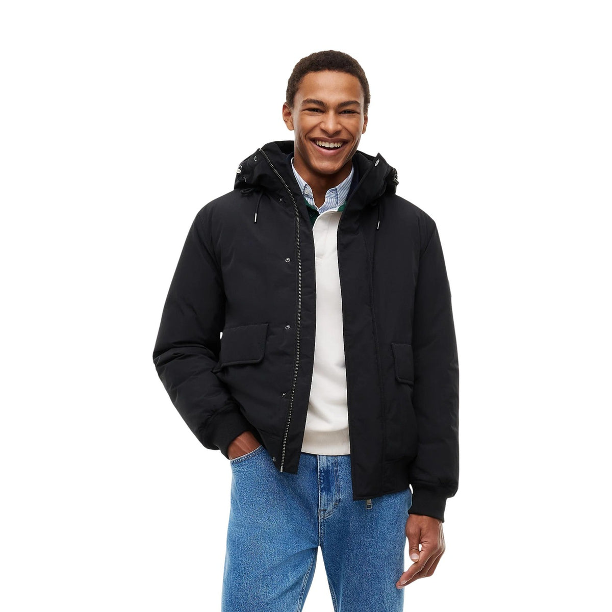 Tommy Jeans — Veste à capuche homme — Noir
