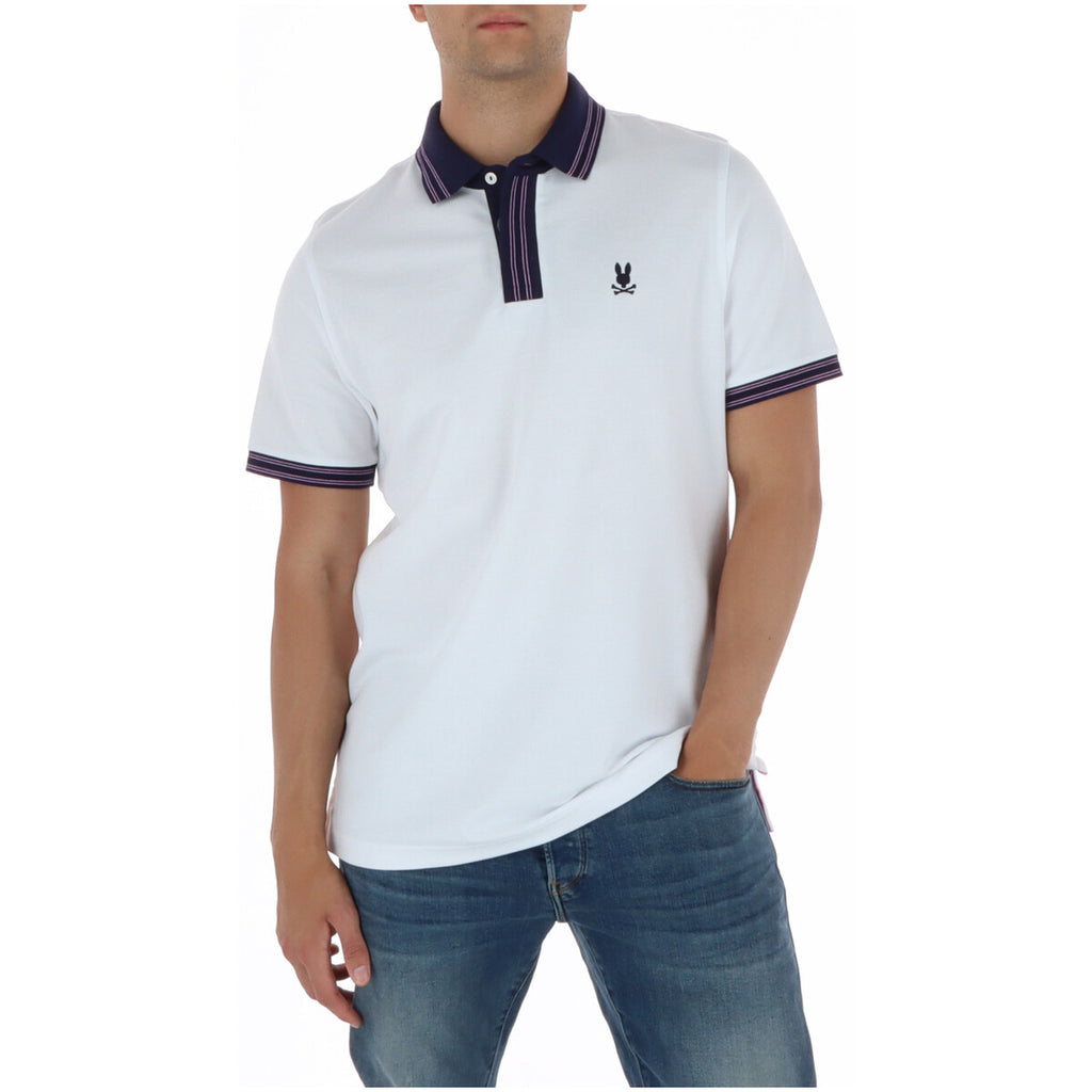 Psycho Bunny — Polo MT0100122 blanc homme