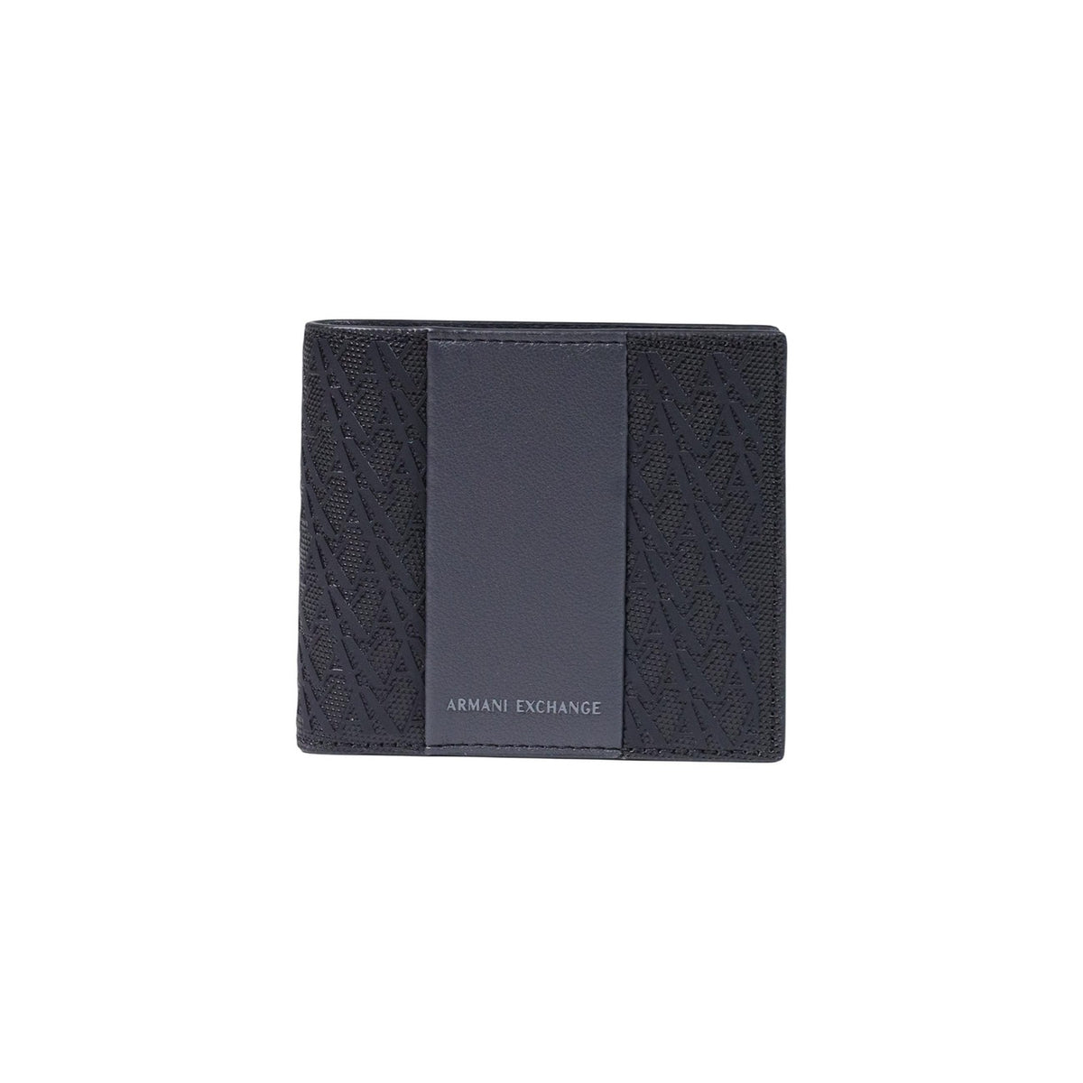 Armani Exchange — Schwarze Geldbörse für Herren