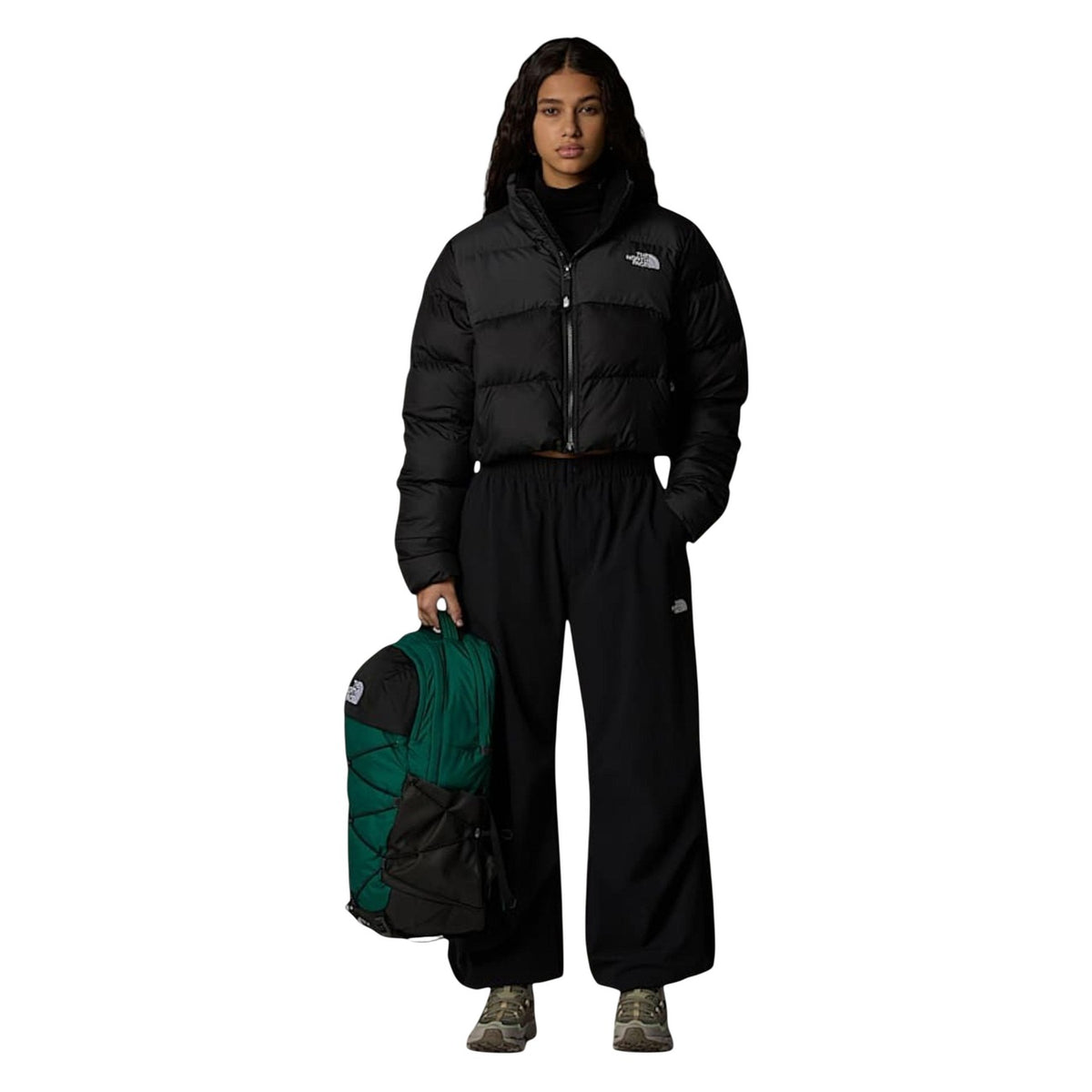 The North Face — Veste Cropped Saikuru noire femme — vue 4