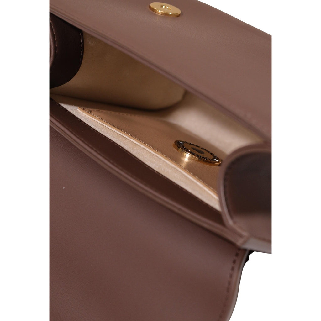 Love Moschino — Brown handbag 20 × 16 × 10 cm women — view 5