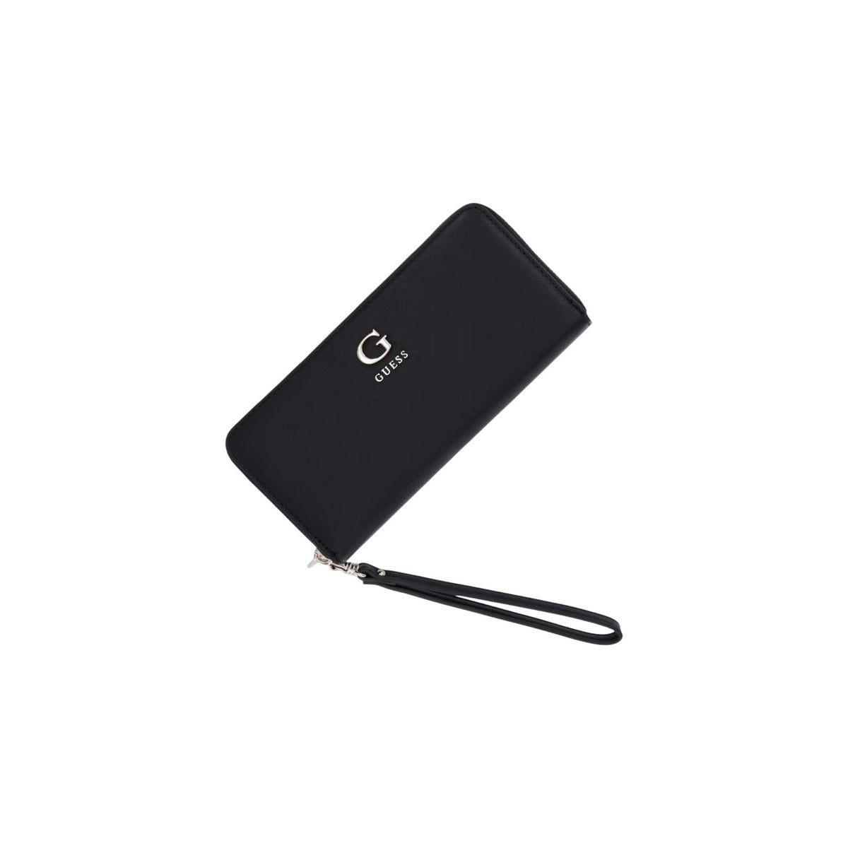 Guess — Women's Lucci SLG Large Zip Wallet - black color — view 5