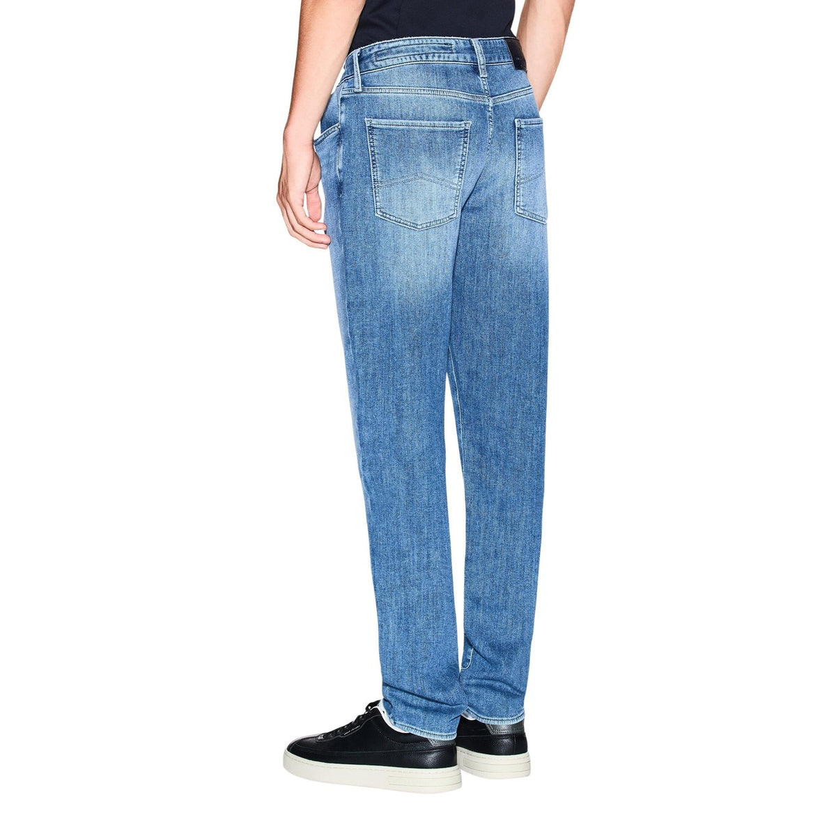 Armani Exchange — Men's blue stretch jeans XM000070 — view 3