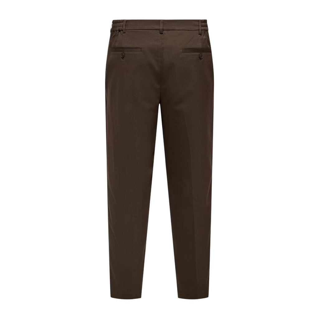 Only & Sons — Pantalon Miro marron homme — vue 3