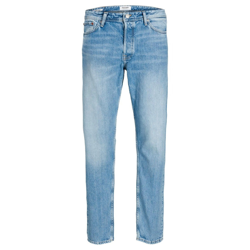 Jack & Jones — Blauwe JJICHRIS relaxed herenjeans — afbeelding 2