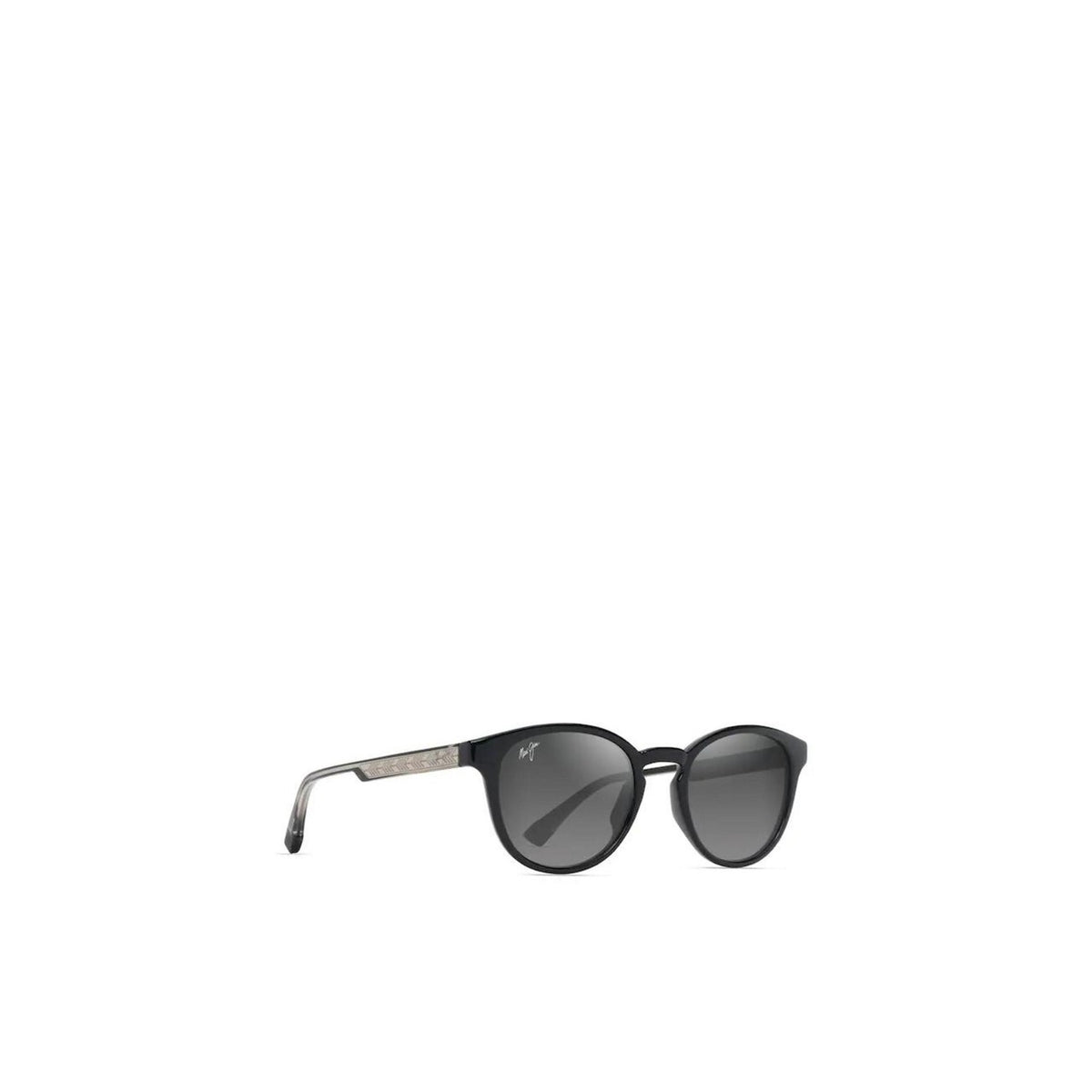 Maui Jim — Lunettes de soleil Hiehie rondes gris homme — vue 4