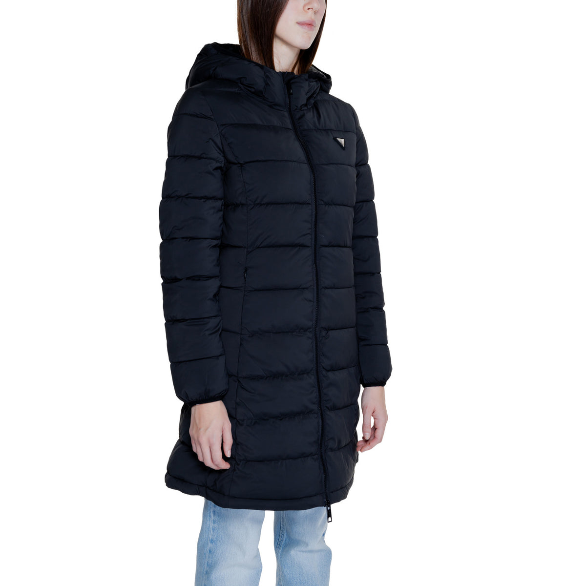 Guess — jas V4yl05 Wf3x0 voor dames - kleur zwart — afbeelding 4