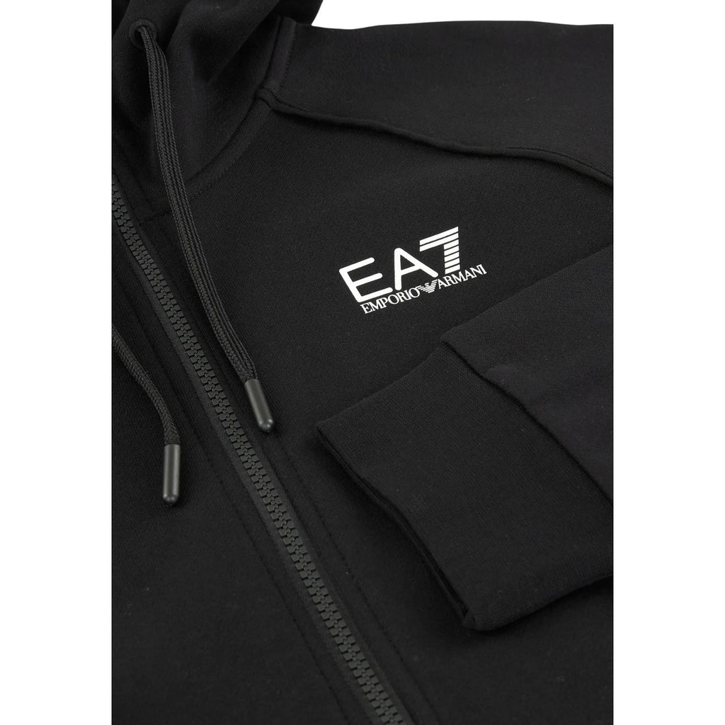 EA7 — Sweat-shirt noir homme — vue 4