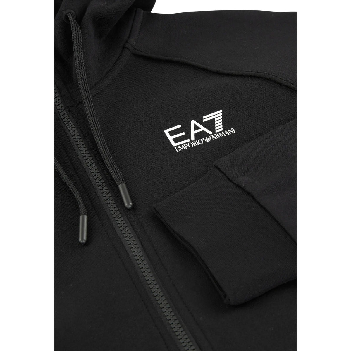 EA7 — Sweat-shirt noir homme — vue 4