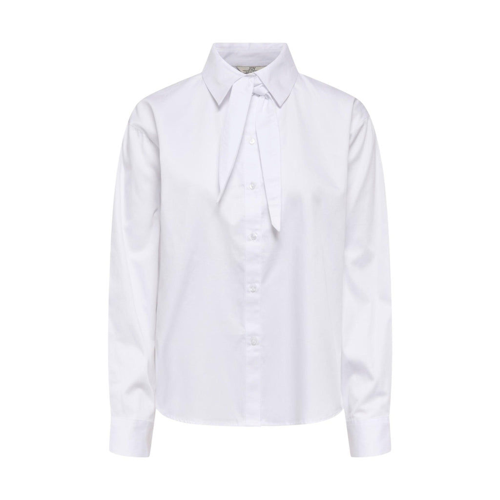 Jacqueline de Yong — Shirt 15363065 round neck white woman — view 3