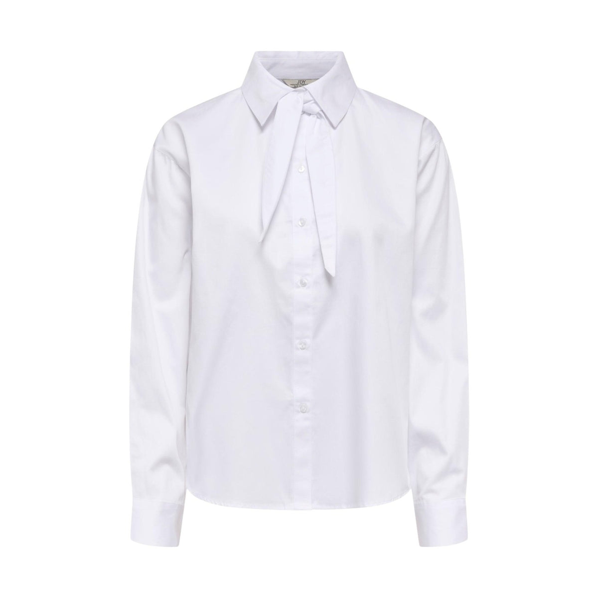 Jacqueline de Yong — Shirt 15363065 round neck white woman — view 3