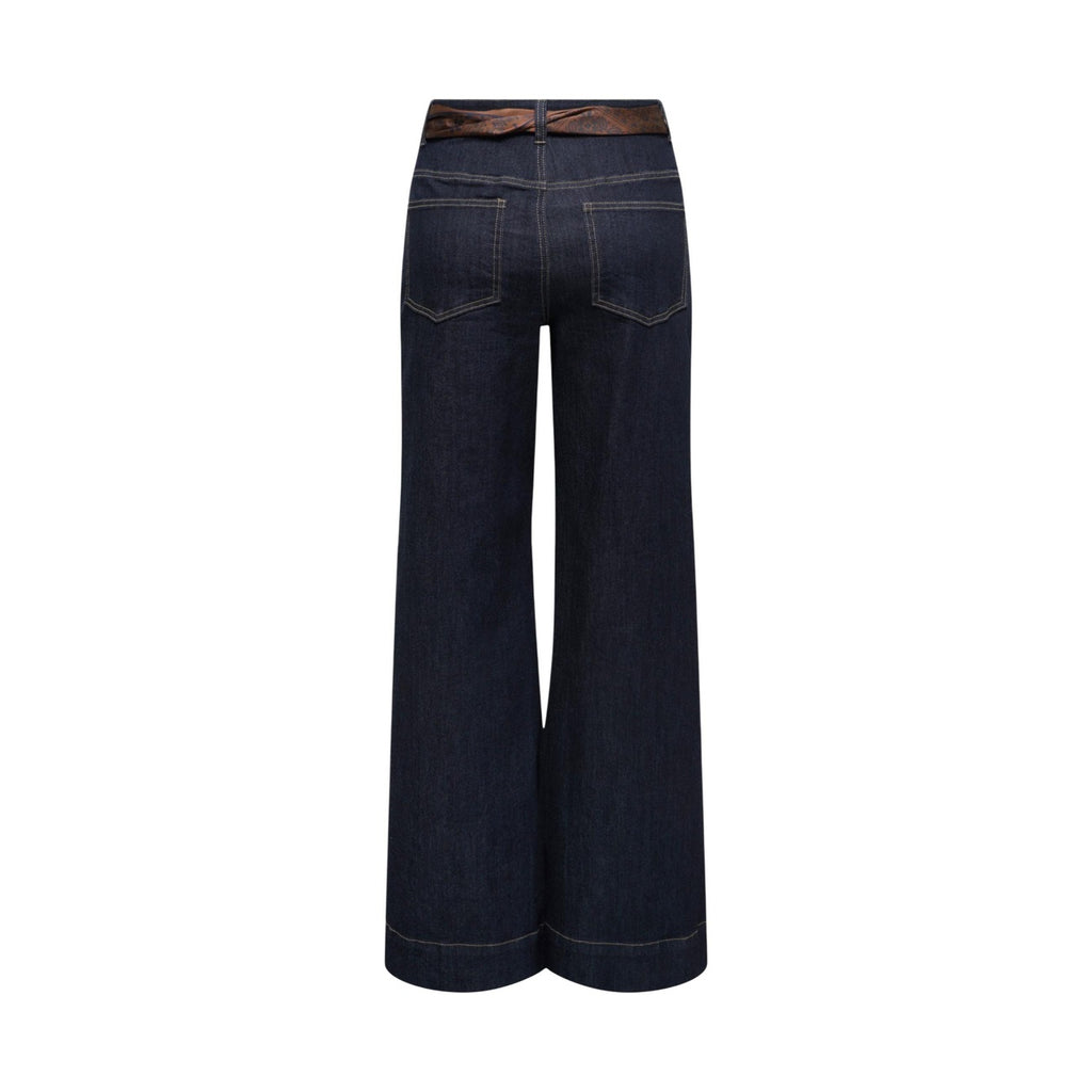 Only — Blauwe damesbroek ONLMADISON — afbeelding 3
