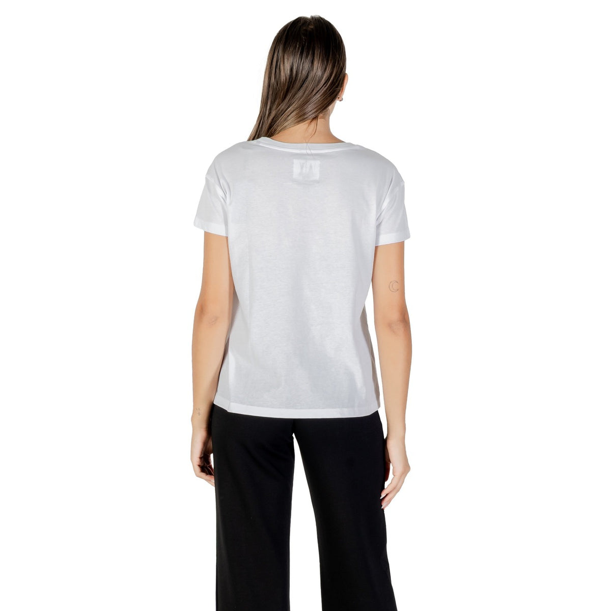 Armani Exchange — T-shirt 8NYTCX blanc femme — vue 2