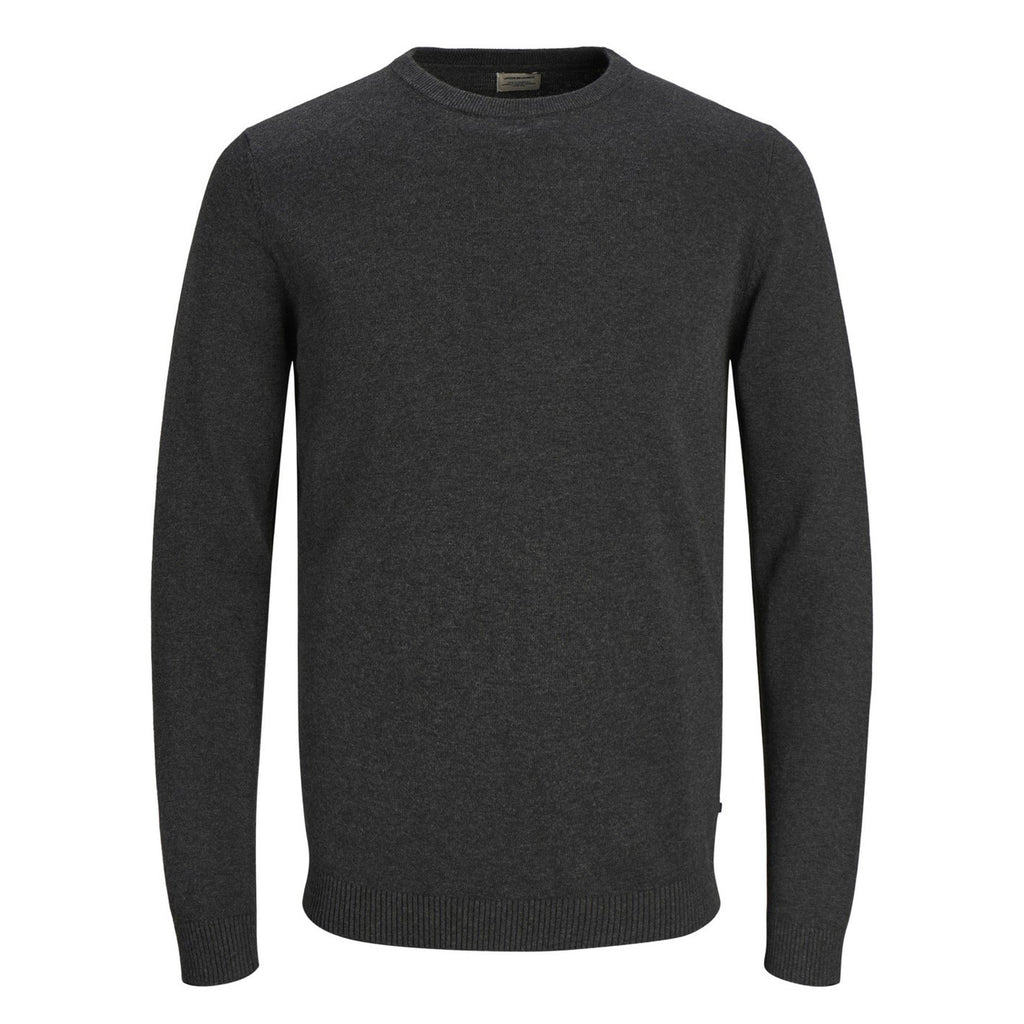 Jack & Jones — Men's gray Essential Basic sweater