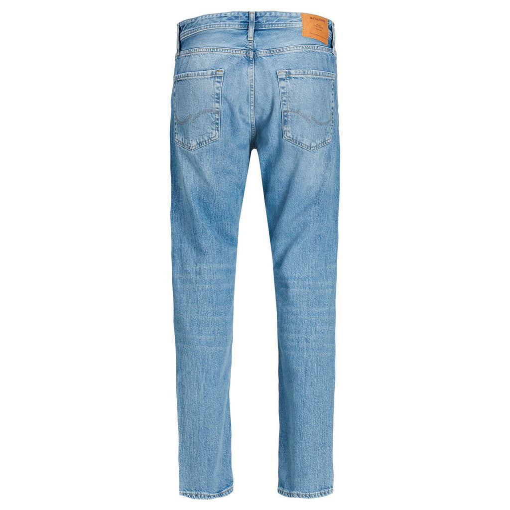 Jack & Jones — Blauwe JJICHRIS relaxed herenjeans — afbeelding 3