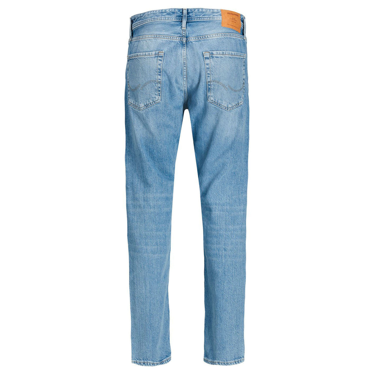 Jack & Jones — Men's blue JJICHRIS relaxed jeans — view 3