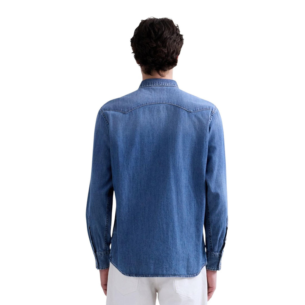 Replay — Chemise bleu clair homme — vue 2
