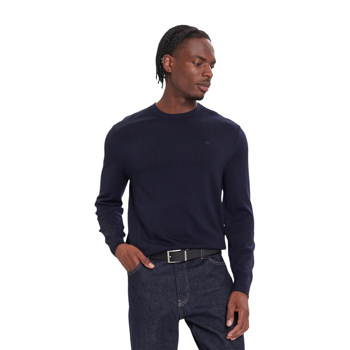 Calvin Klein — Pullover Art.-Nr. LS MERINO CREW für Herren — Ansicht 6
