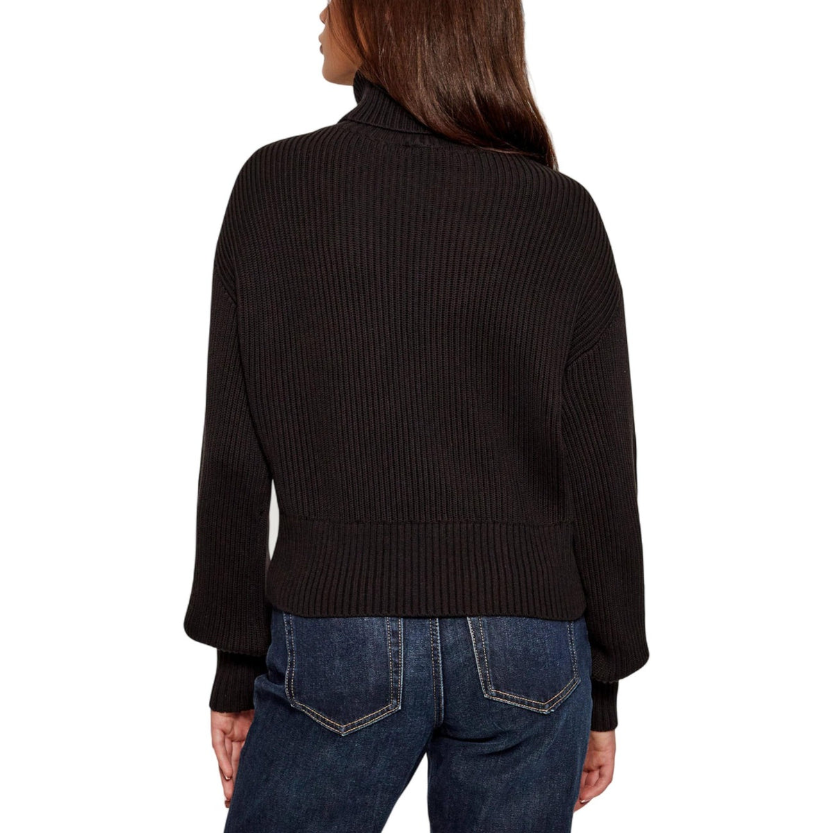 Calvin Klein Jeans — Pull LV047D349G noir femme — vue 3