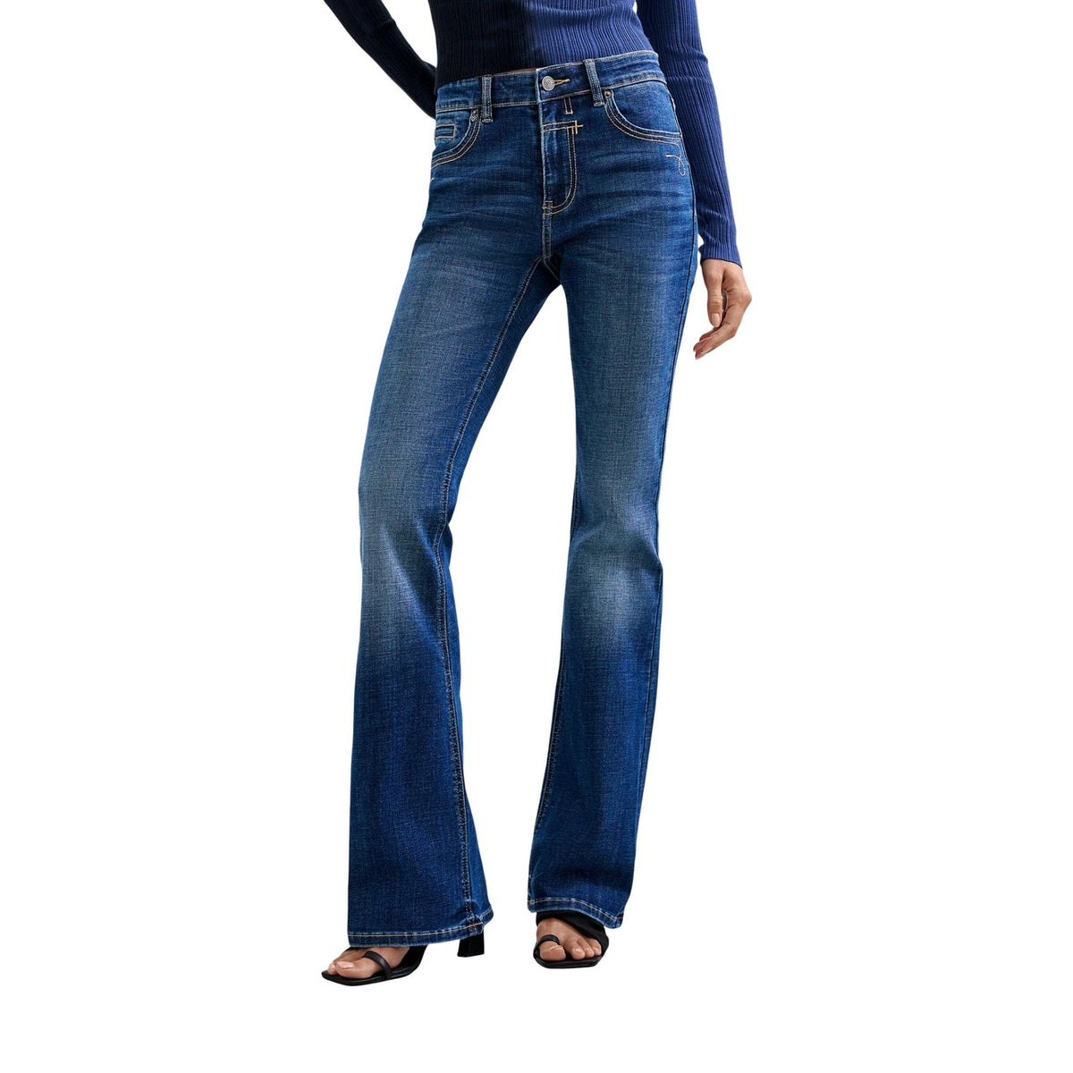Desigual — Blauwe denim jeans Lindsay voor dames