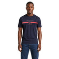 Armani Exchange — T-shirt en coton bleu homme