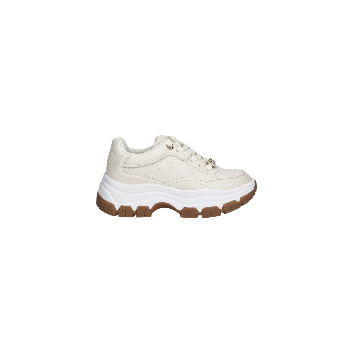 Guess — Baskets Flfbrt Pel12 femme - coloris blanc