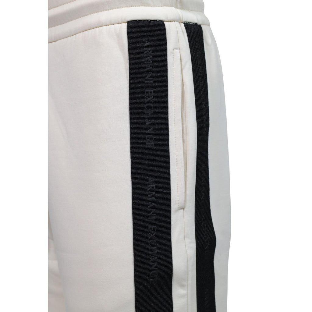 Armani Exchange — Joggingbroek XM003145 wit heren — afbeelding 5