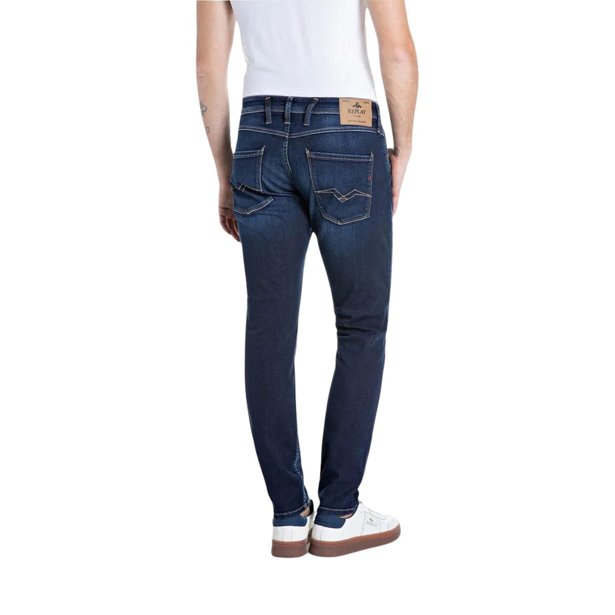 Replay — Jean denim bleu homme — vue 2