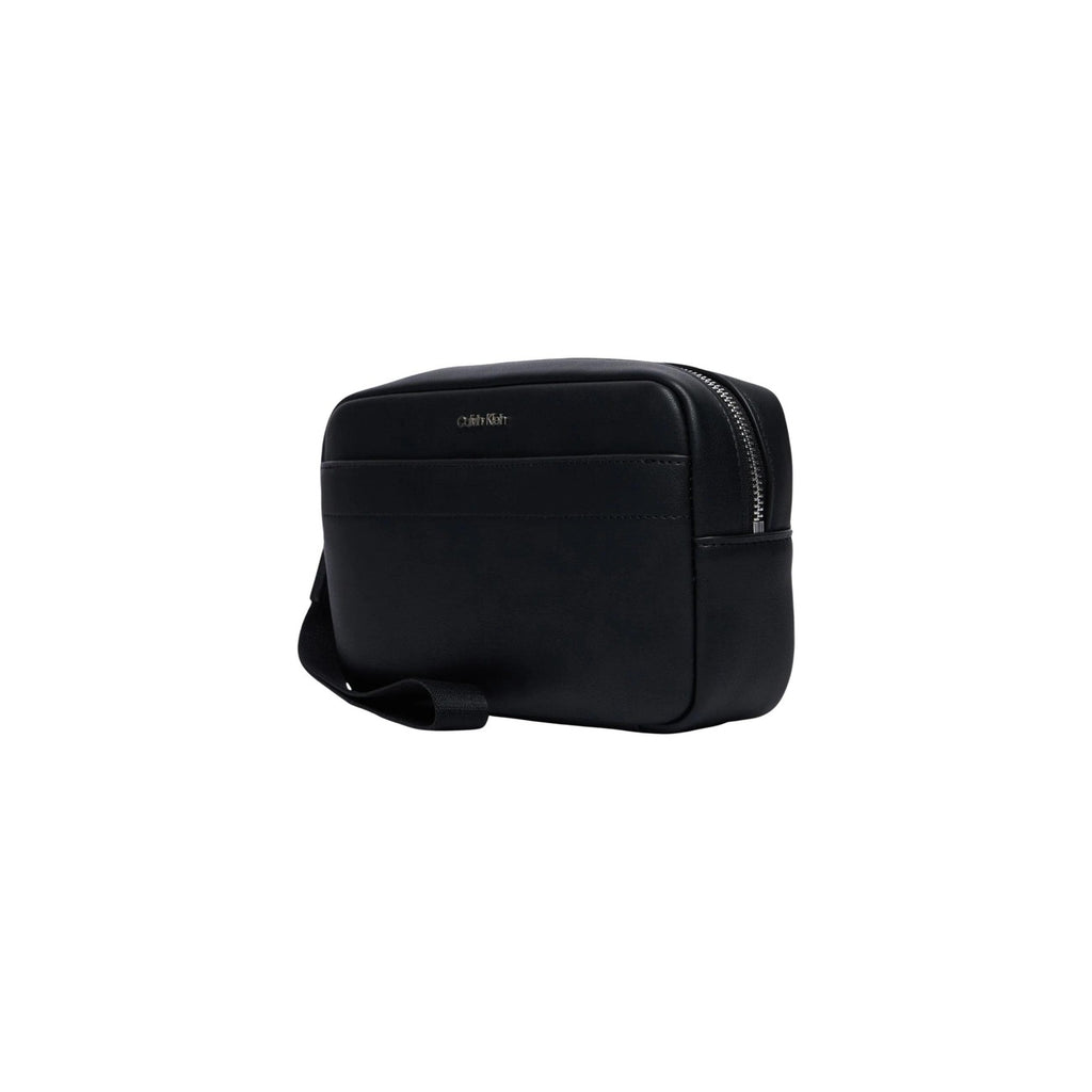 Calvin Klein — Pochette Raised noire homme — vue 5