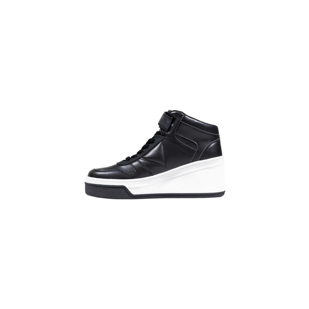 Guess — sneakers Flfruk Ele12 voor dames - kleur zwart — afbeelding 3