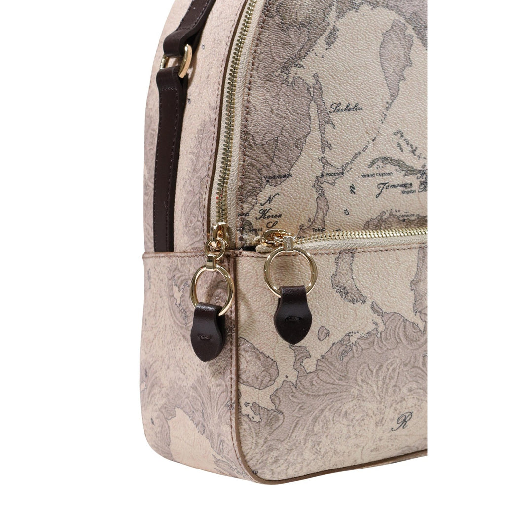 Alviero Martini Prima Classe — Grauer Damenrucksack — Ansicht 2