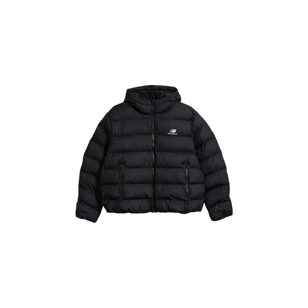 New Balance — Veste réf. MJ62G17OBK col montant manches longues noir homme — vue 2