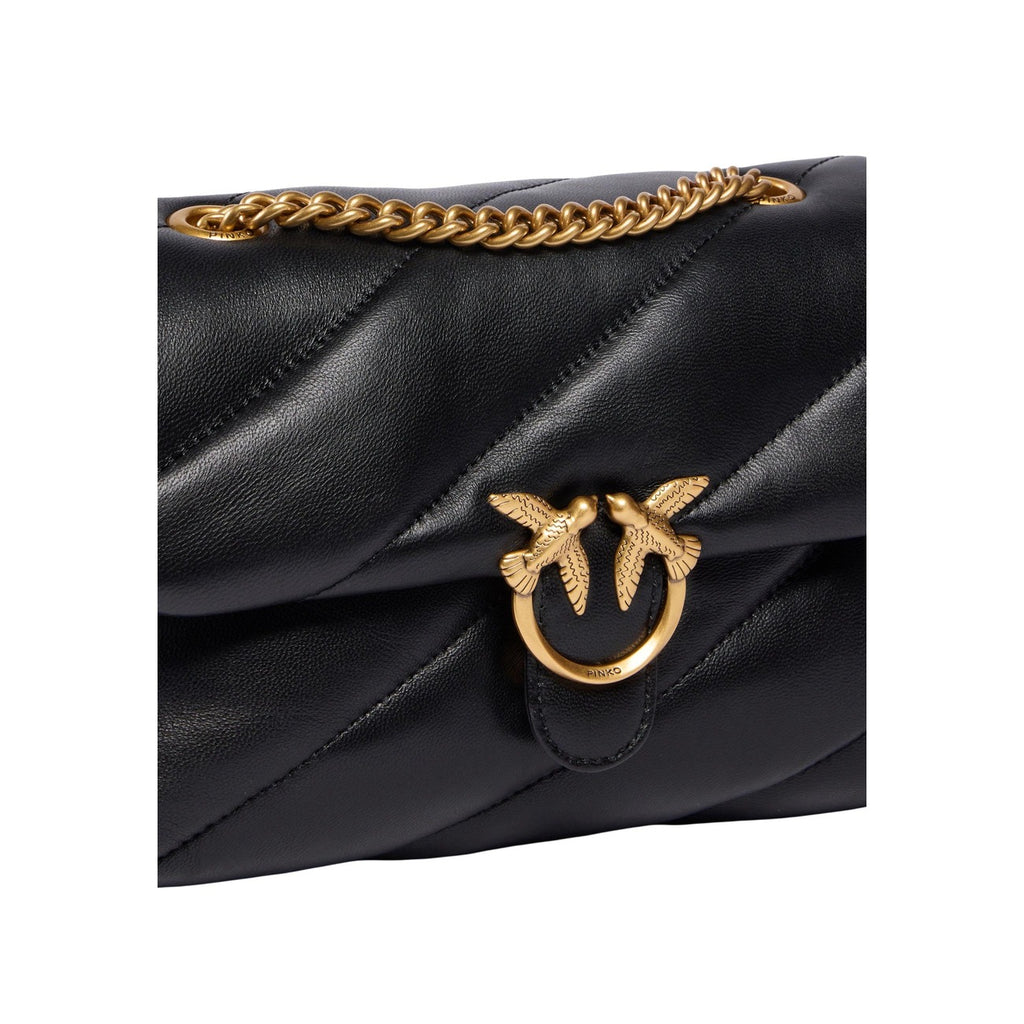 Pinko — Women's black Love Puff Mini Small bag — view 4