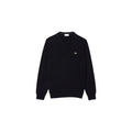 Lacoste — Men’s black round-neck sweater