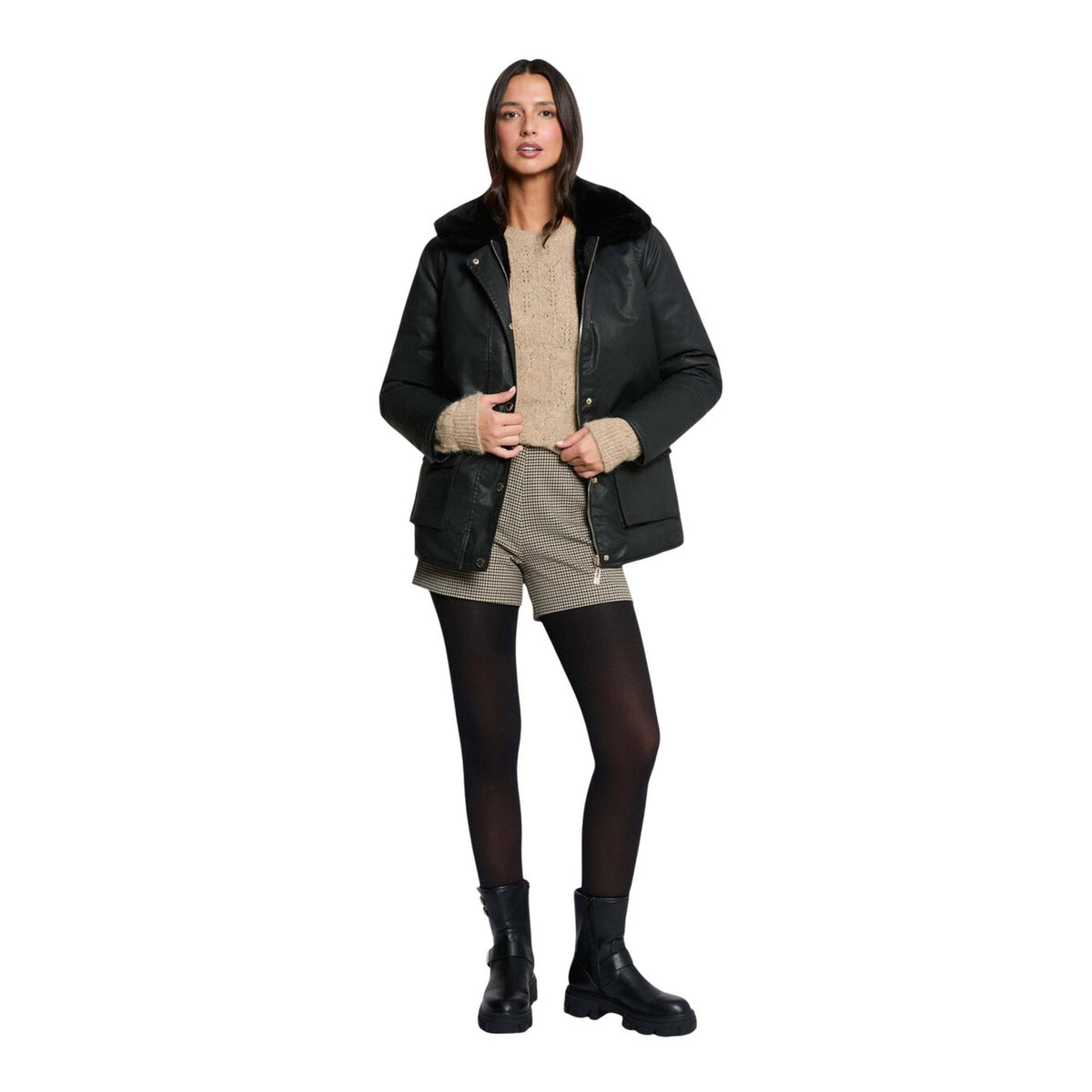 Morgan — Jacke schwarz für Damen — Ansicht 5