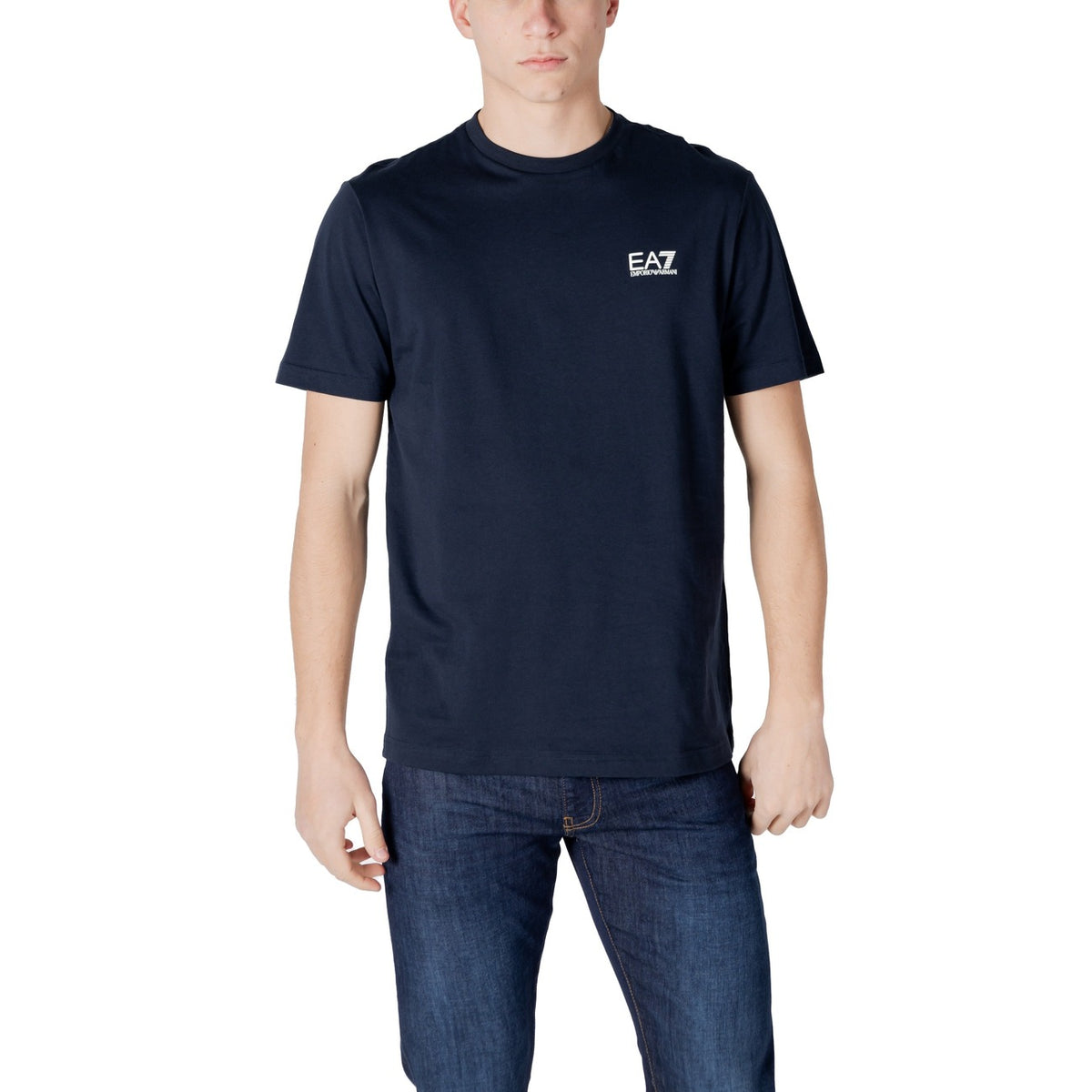 EA7 — Grijs T-shirt voor heren — 8NPT25 PJVPZ — afbeelding 6