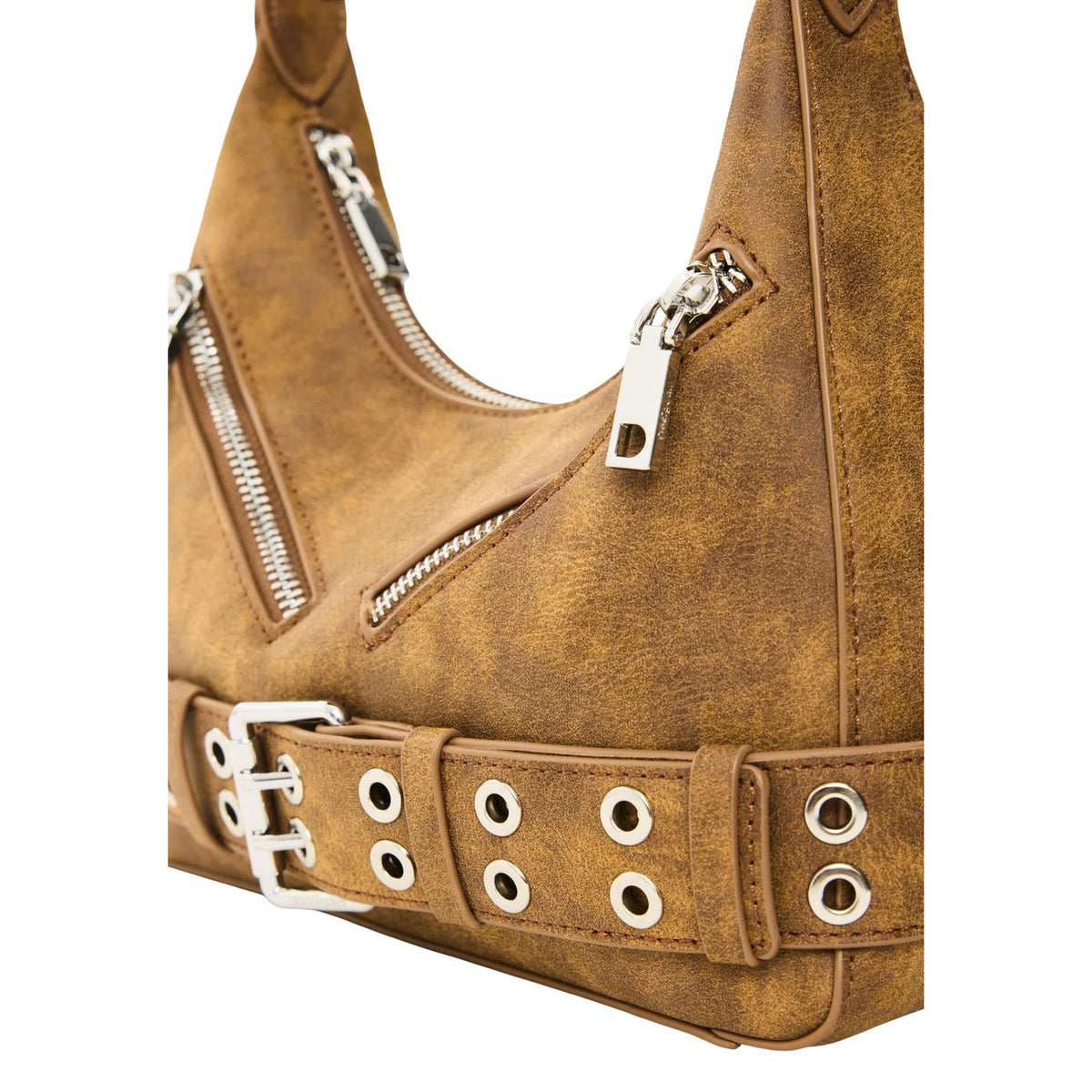 Desigual — Sac Valentine Camel Heave marron femme — vue 4
