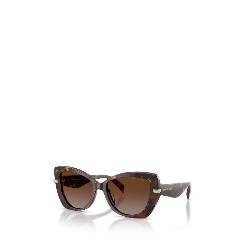 Michael Kors — Lunettes de soleil en acétate noir femme — vue 2