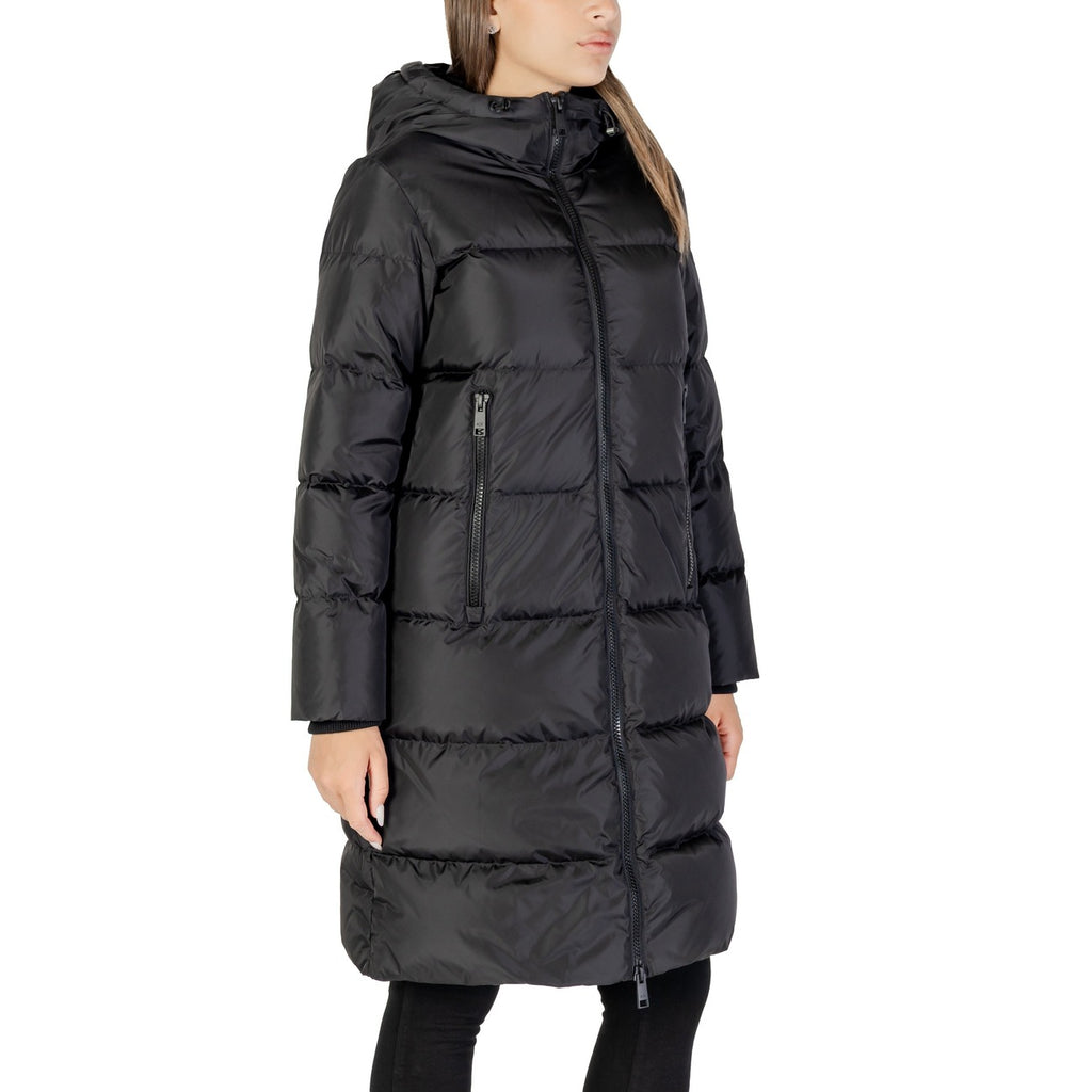 Armani Exchange — Doudoune longue XW000251 noire femme — vue 3
