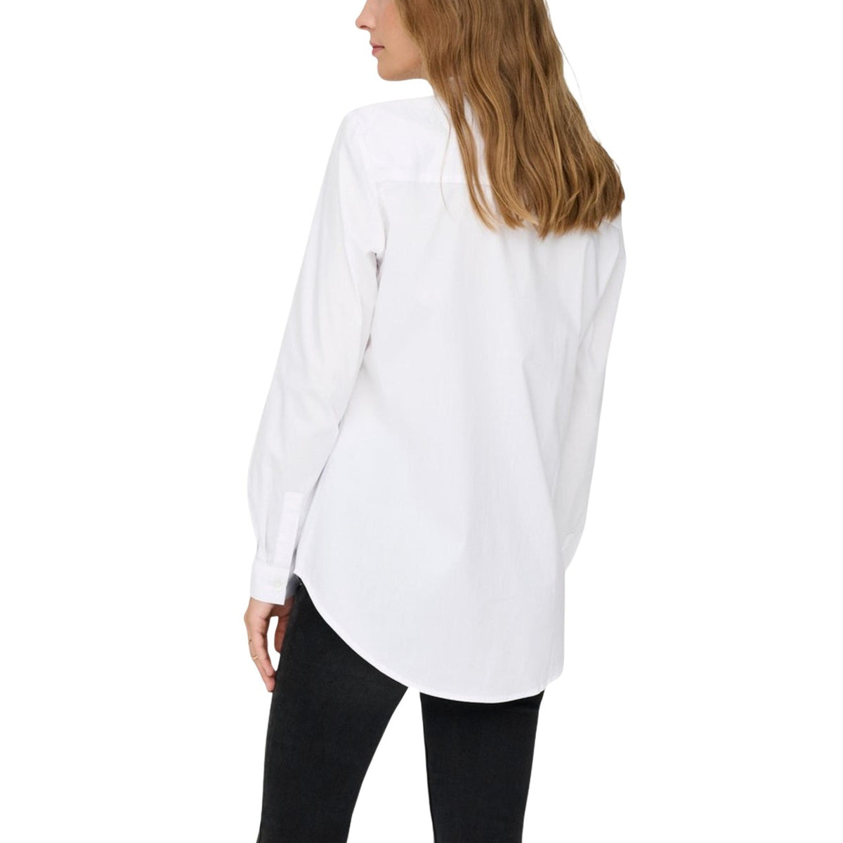 Jacqueline de Yong — Chemise Mio col V blanc femme — vue 2