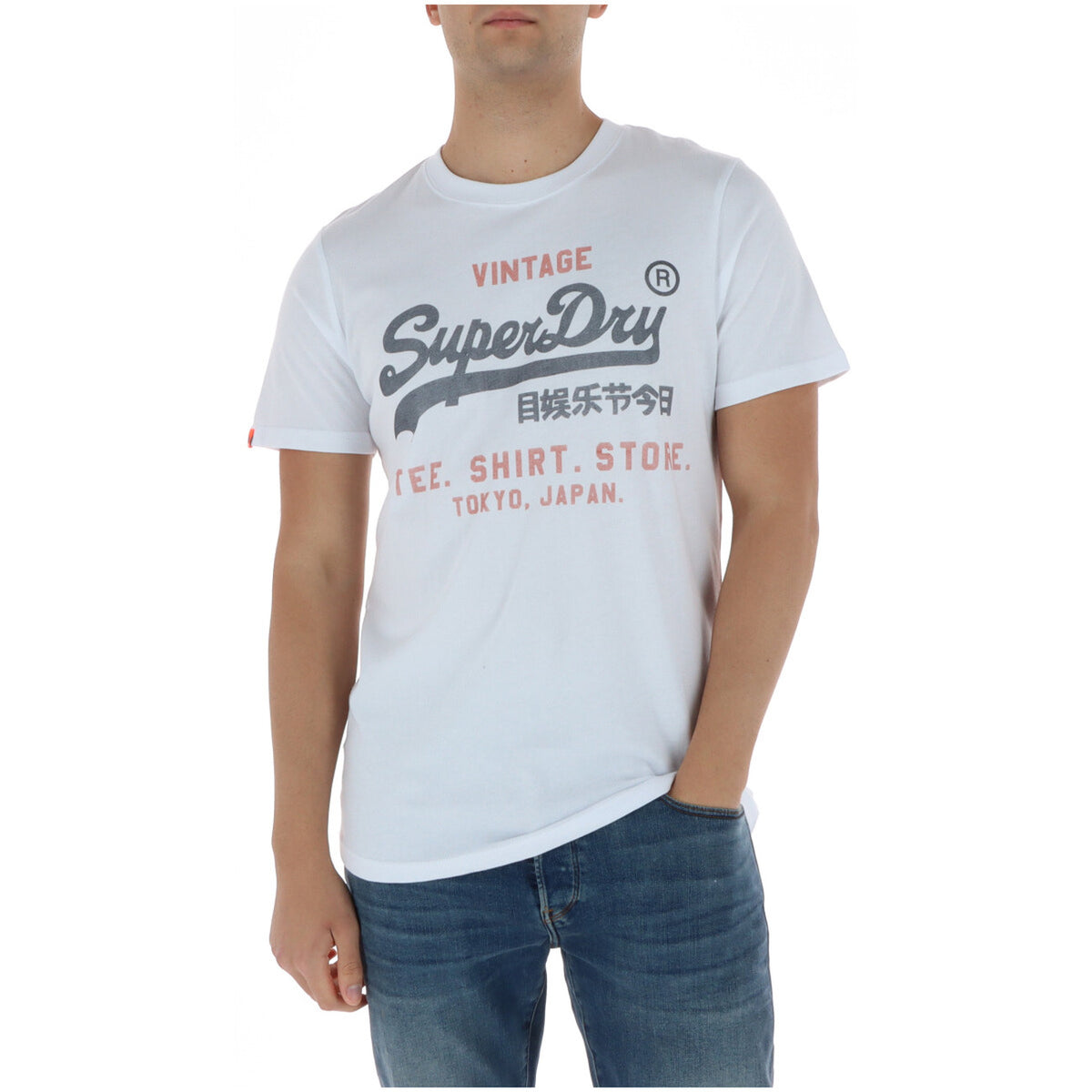 Superdry — T-shirt M1012212A voor heren — afbeelding 4