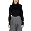 Ichi — Damen-Stehkragenpullover 20124519 schwarz
