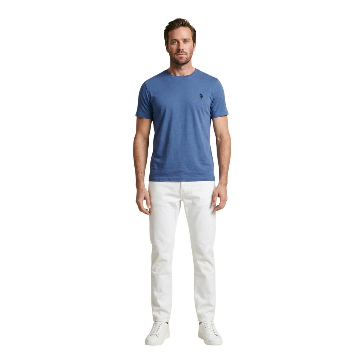 Calvin Klein Jeans — Pantalon LV04RF751G blanc stretch homme — vue 3