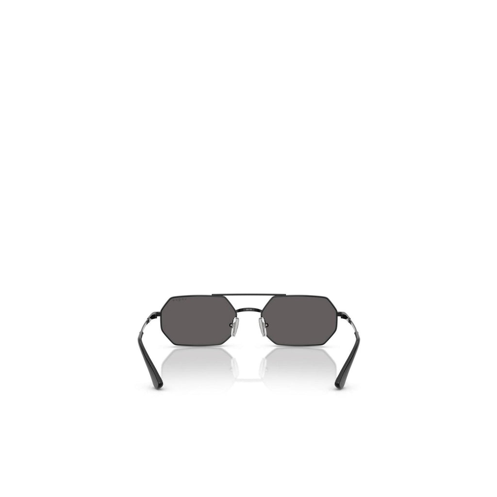 Vogue Eyewear — Women's Black Metal Geometric Sunglasses — view 4