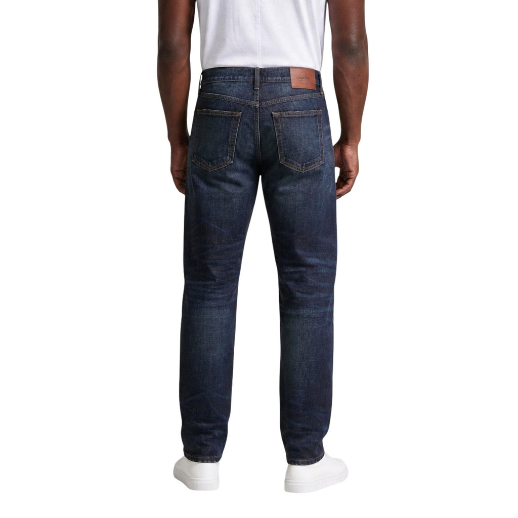 Calvin Klein Jeans — Jean bleu 5 poches homme — vue 4