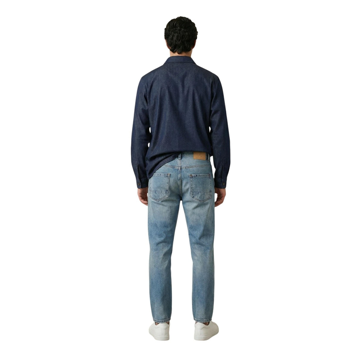 Gianni Lupo — Chemise GN21822 bleu homme — vue 2