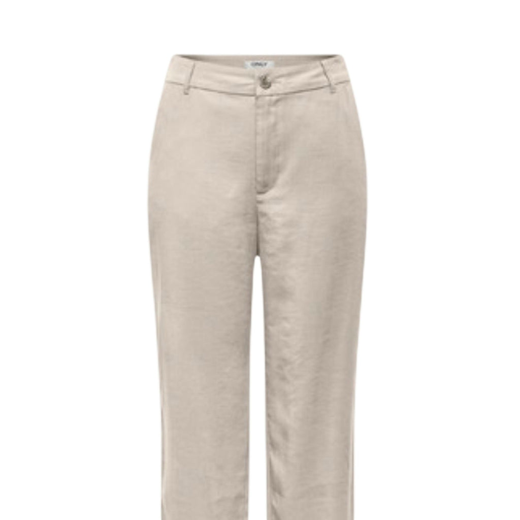 Only — ONLARIS beige women’s pants — view 4