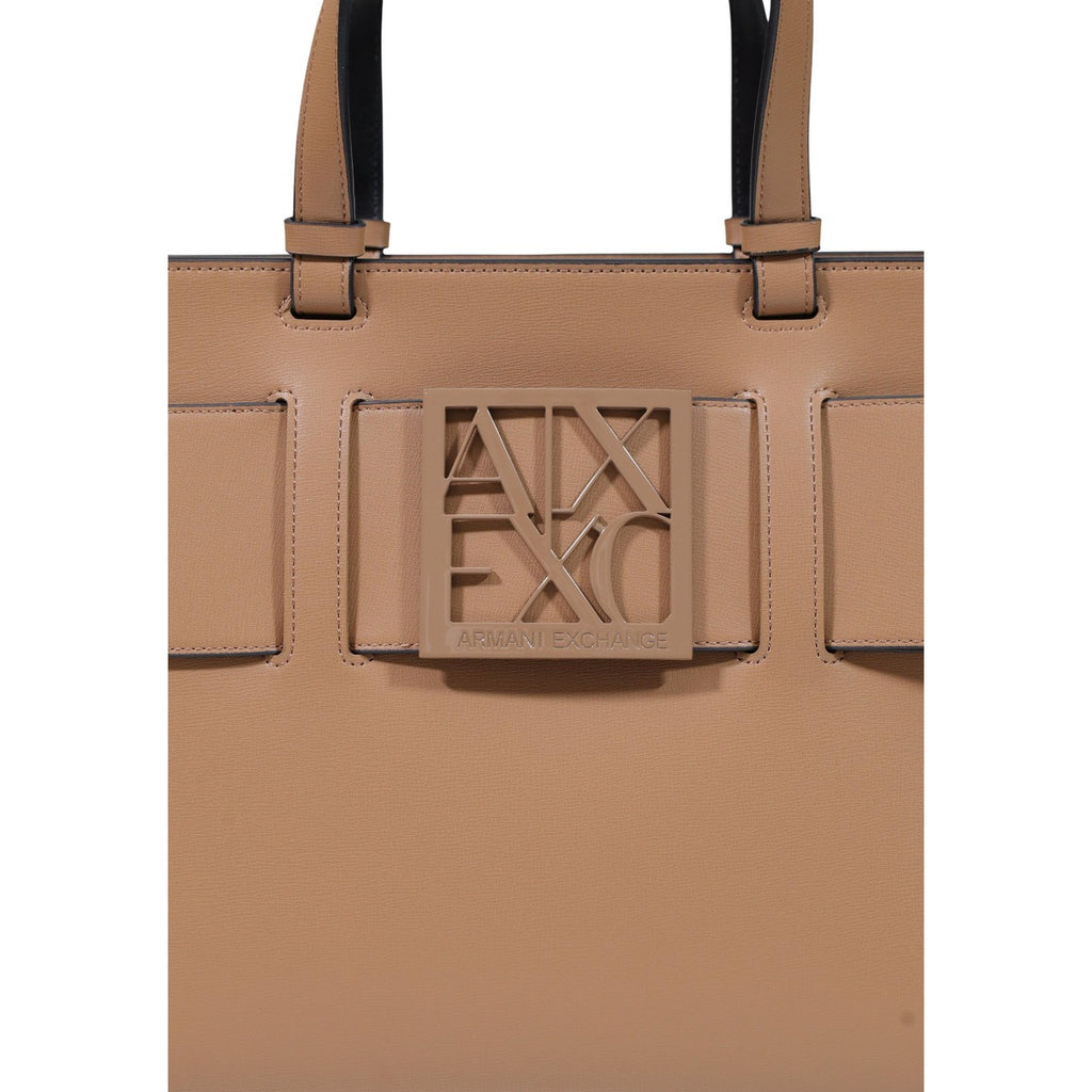 Armani Exchange — Sac Susy Big Tote marron femme — vue 5