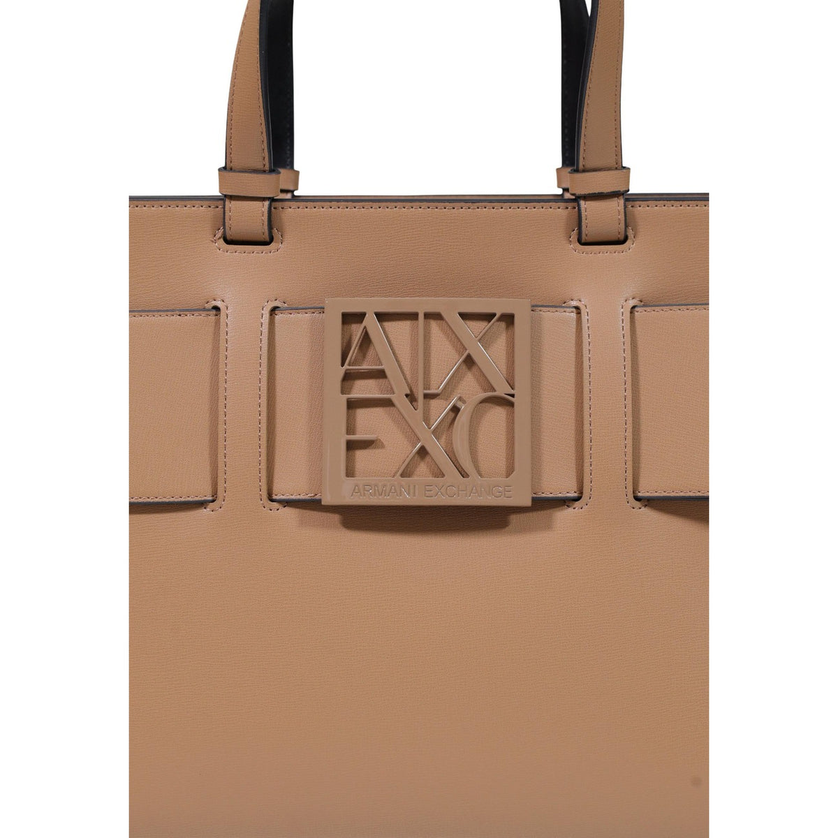 Armani Exchange — Women's brown Susy Big Tote bag — view 5