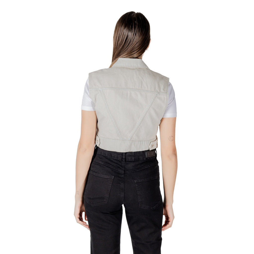 Only — Vest ref. 15341352 beige woman — view 2